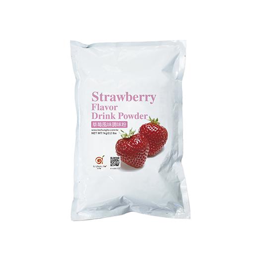 Strawberry Flavor Drink Powder  Package Strawberry Flavor Drink Powder  Package