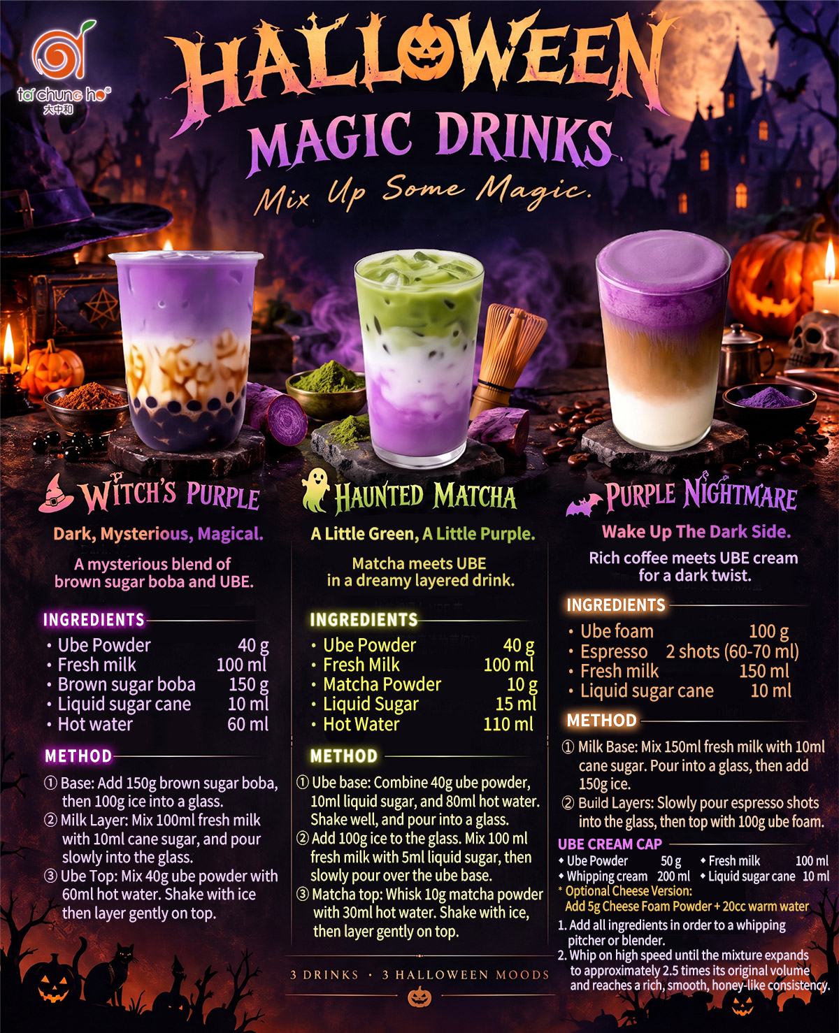Mix Up Some Magic — Halloween Drink Inspo!