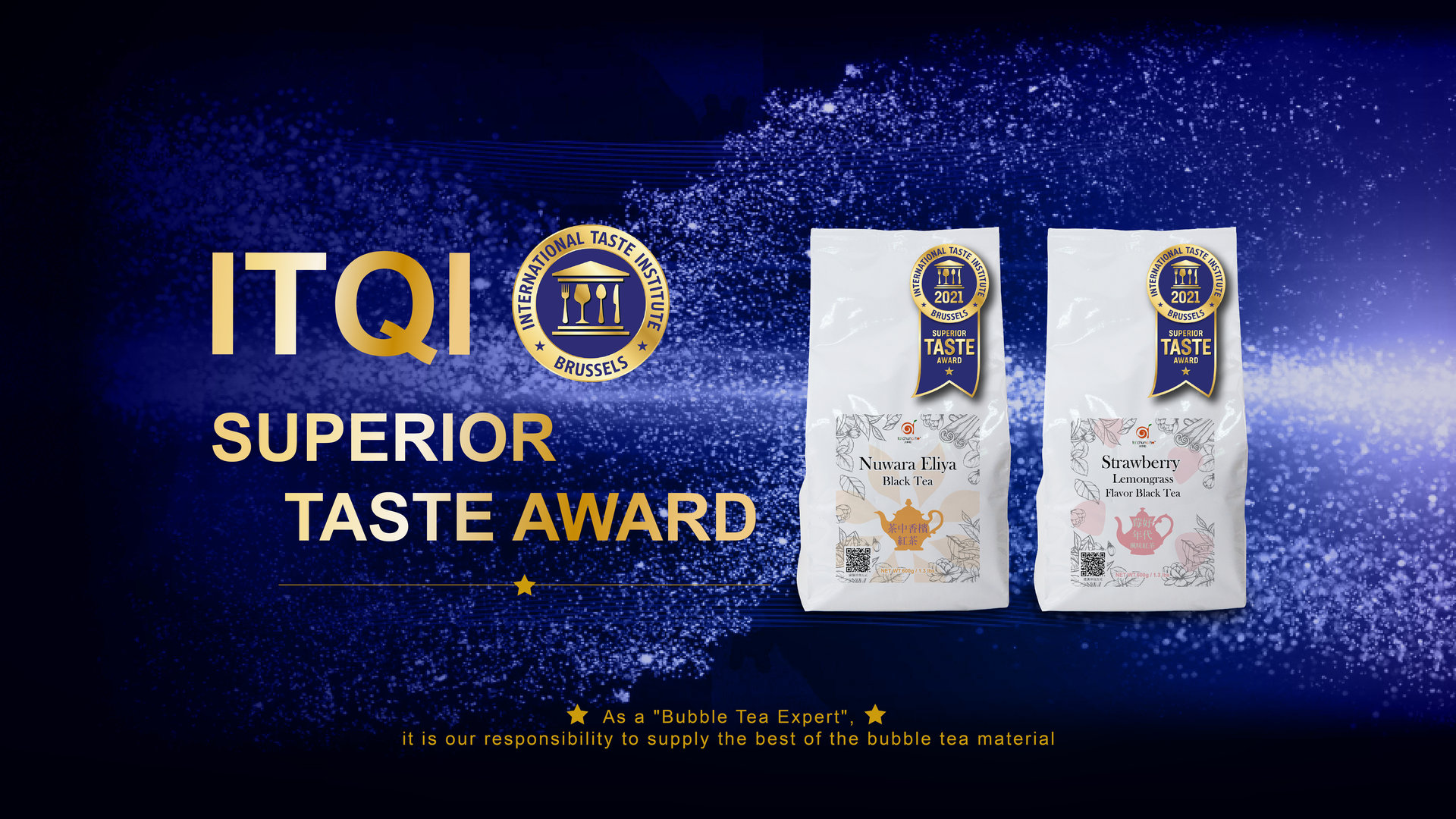 【Won 2021 Superior Taste Award of International Taste Institute_iTQi】