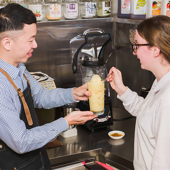 Developing Unique Flavor Ice Cream Powder for Restaurant Chains